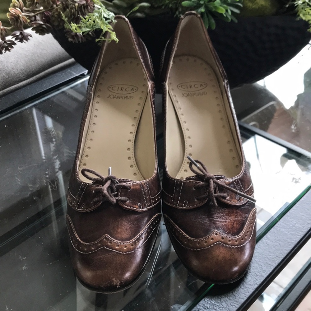 Circa Joan & David vintage menswear high heels